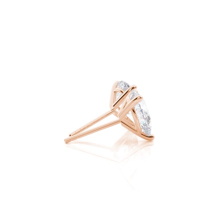 Pear Moissanite Diamond Earrings Diamond