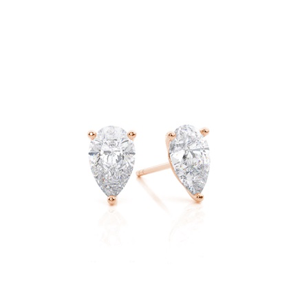 Prong Setting Moissanite Stud Earrings