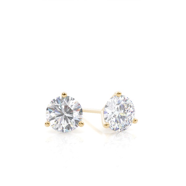 Prong Setting Moissanite Stud Earrings