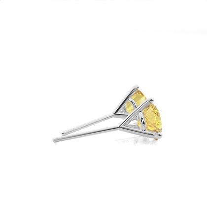 Gelber Diamant Ohrstecker