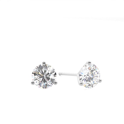  Stud Diamond Earrings