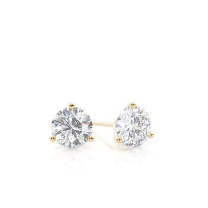 Prong Setting Moissanite Stud Earrings