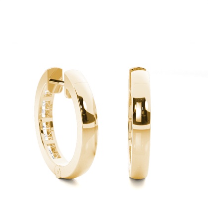 Yellow Gold Earrings