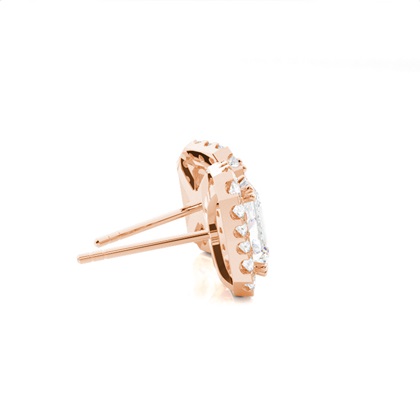 Halo Diamant Anhänger in einer Krappenfassung