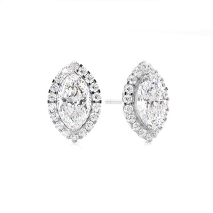 Marquise Women's Diamond Earrings Diamond