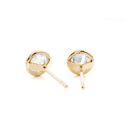 Gelbgold Diamant Ohrringe