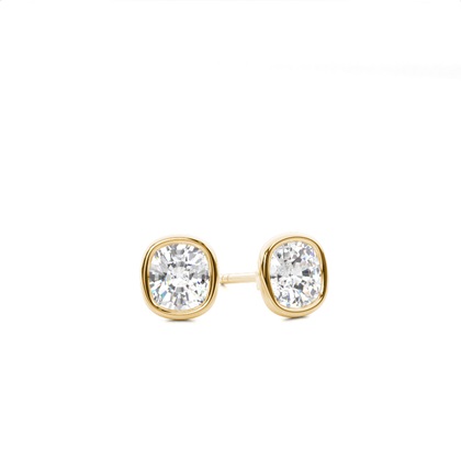 Cushion Cut Diamond Earrings