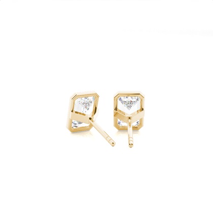 Emerald Cut Earrings 