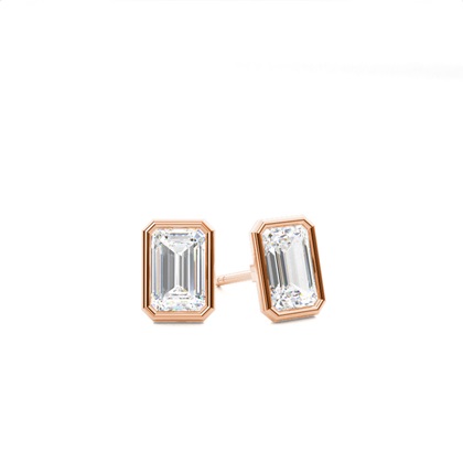 Emerald Diamond Earrings
