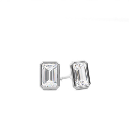 Emerald Diamond Earrings