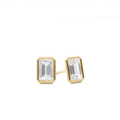 Emerald Diamond Earrings