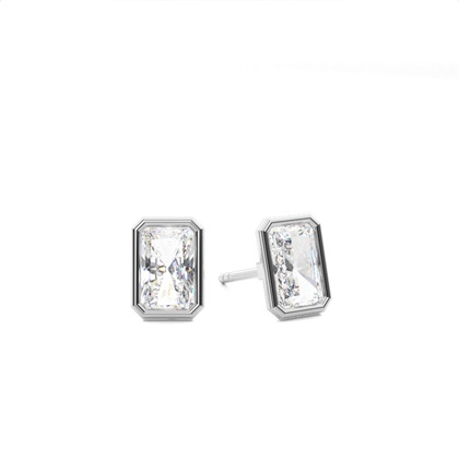 Radiant Diamond Earrings