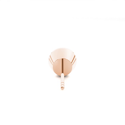 Full Bezel Setting Diamond Men's Single Earring