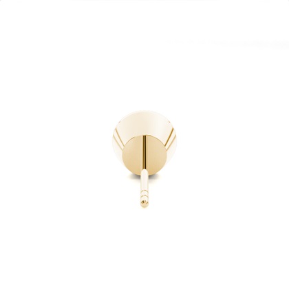 Full Bezel Setting Diamond Men's Single Earring