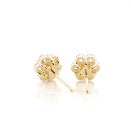 Yellow Gold Earrings