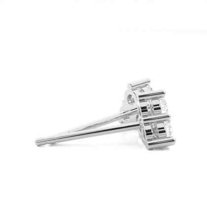 Mehrfachdiamant Ohrringe in Krappenfassung