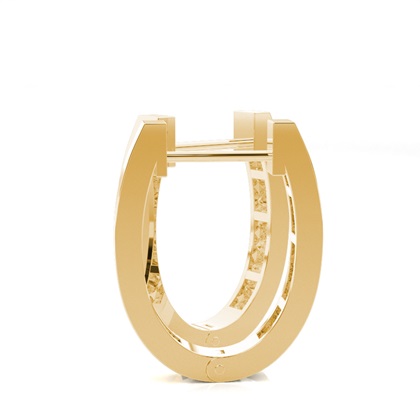 Yellow Gold Women's Earrings Diamond