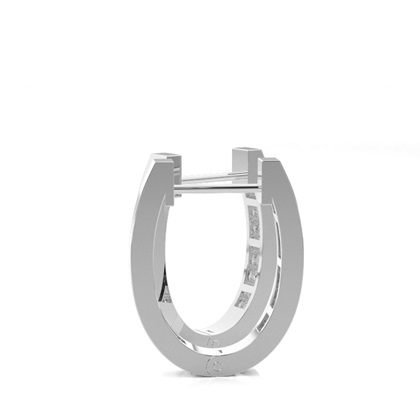 Prinzess Diamant Creolen in einer Kanalfassung