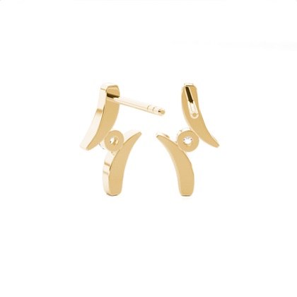 Gelbgold Diamant Ohrringe