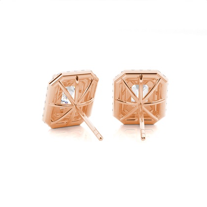 Emerald Cut Earrings 