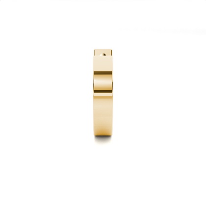 Tension Setting Diamond Mens Single Earring