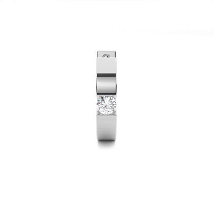 Tension Setting Diamond Mens Single Earring