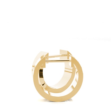 White Gold Round Diamond Hoop Earrings