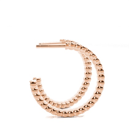 Rose Gold Women's Earrings Diamond