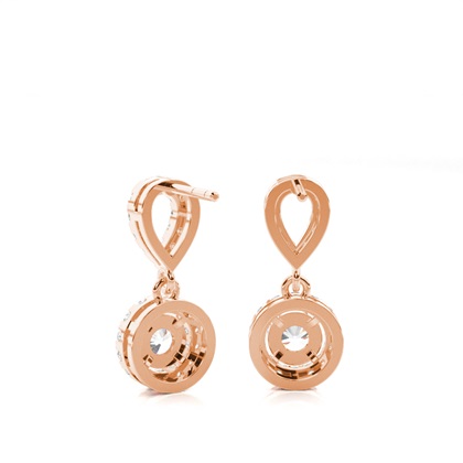 Rose Gold Earrings