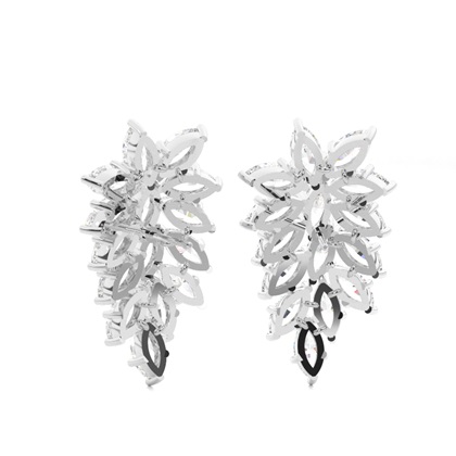 Navetteschliff Ohrringe