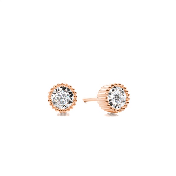 Designer Stud Diamond Earrings