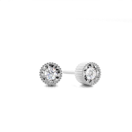 Designer Stud Diamond Earrings