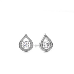 Designer Stud Diamond Earrings