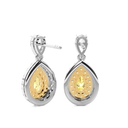 Pear Cut Earrings