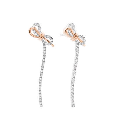 Designer Stud Diamond Earrings