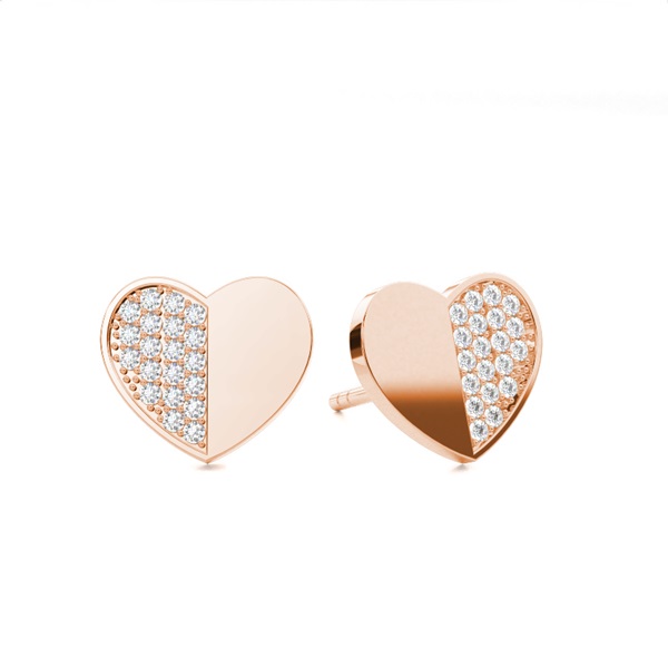 Pave Setting Diamond Designer Earrings