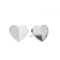 Pave Setting Diamond Designer Earrings