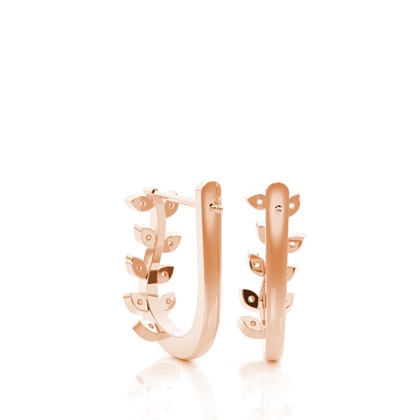 Rose Gold Earrings
