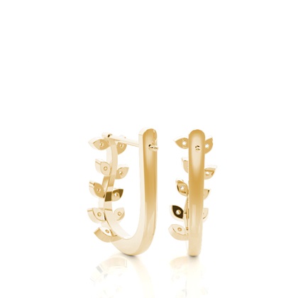 Yellow Gold Earrings