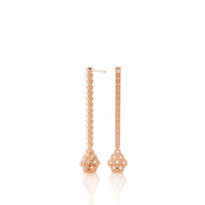 Chaton Zetting Briljant Diamanten Journey Oorbellen
