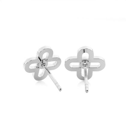 White Gold Designer Diamond Earrings