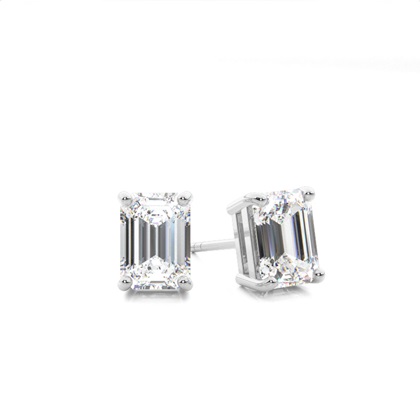 Emerald Diamond Earrings