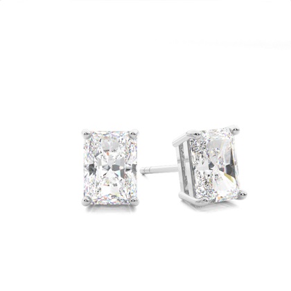 Radiant Diamond Earrings