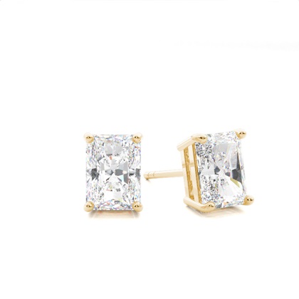 Radiant Diamond Earrings