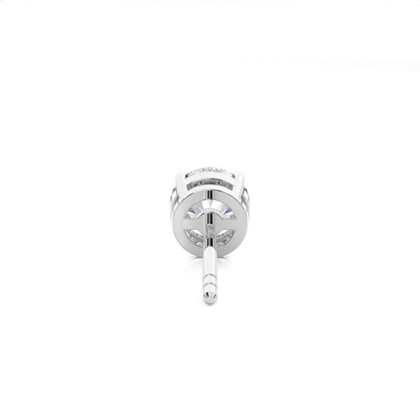 4 Prong Setting Diamond Men's Single Earring