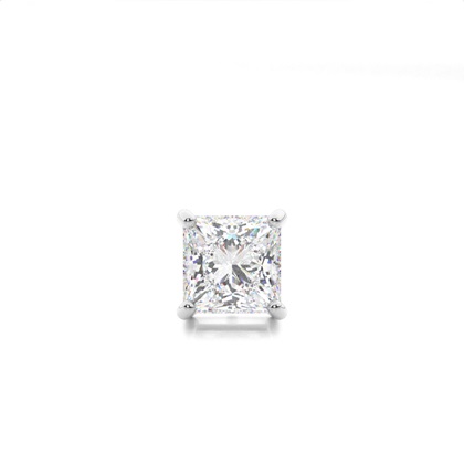 4 Prong Setting Diamond Men's Single Earring