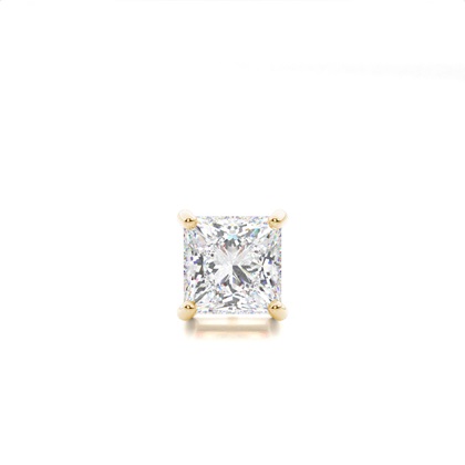 4 Prong Setting Diamond Men's Single Earring