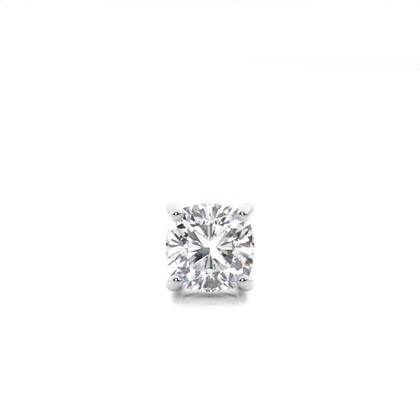 4 Prong Setting Diamond Men's Single Earring