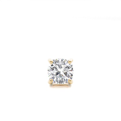 4 Prong Setting Diamond Men's Single Earring