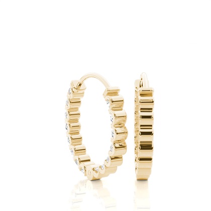 Yellow Gold Earrings